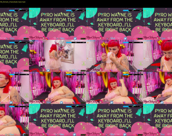 pyrowayne — 59 minute Chaturbate female cam capture, 720p, Dec 19, 2020