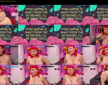 pyrowayne — 59 minute Chaturbate female cam capture, 720p, Dec 19, 2020