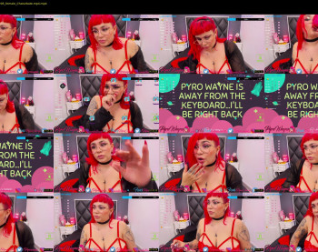pyrowayne — 59 minute Chaturbate female cam capture, 720p, Dec 21, 2020