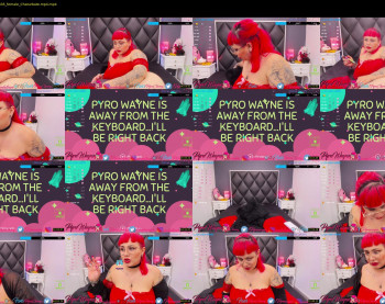 pyrowayne — 59 minute Chaturbate female cam capture, 720p, Dec 23, 2020