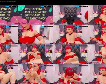 pyrowayne — 59 minute Chaturbate female cam capture, 720p, Dec 24, 2020