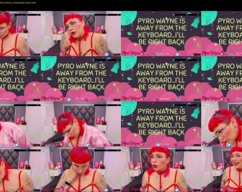 pyrowayne — 59 minute Chaturbate female cam capture, 720p, Dec 24, 2020