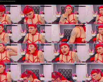 pyrowayne — 59 minute Chaturbate female cam capture, 720p, Dec 25, 2020