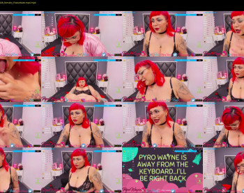 pyrowayne — 59 minute Chaturbate female cam capture, 720p, Dec 26, 2020