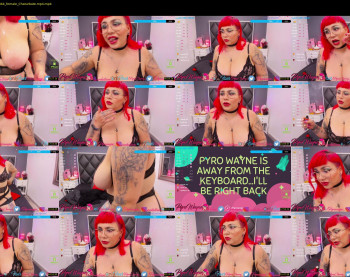 pyrowayne — 59 minute Chaturbate female cam capture, 720p, Dec 26, 2020