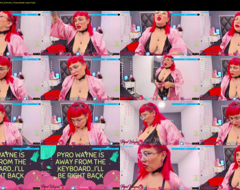 pyrowayne — 59 minute Chaturbate female cam capture, 720p, Jan 2, 2021