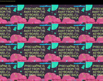 pyrowayne — 12 minute Chaturbate female cam capture, 720p, Jan 2, 2021