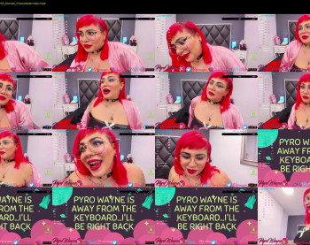 pyrowayne — 41 minute Chaturbate female cam capture, 720p, Jan 7, 2021