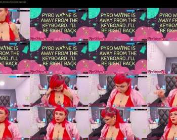 pyrowayne — 59 minute Chaturbate female cam capture, 720p, Jan 7, 2021