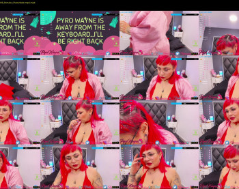 pyrowayne — 59 minute Chaturbate female cam capture, 720p, Jan 7, 2021