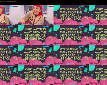pyrowayne — 16 minute Chaturbate female cam capture, 720p, Jan 10, 2021