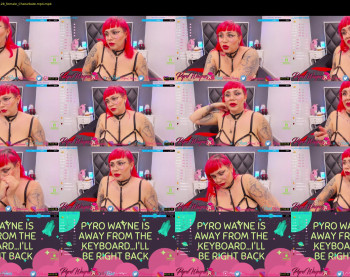pyrowayne — 59 minute Chaturbate female cam capture, 720p, Jan 11, 2021