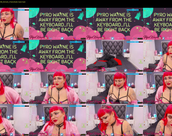 pyrowayne — 59 minute Chaturbate female cam capture, 720p, Jan 11, 2021