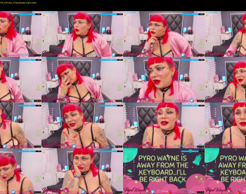 pyrowayne — 59 minute Chaturbate female cam capture, 720p, Jan 11, 2021