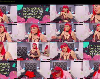pyrowayne — 58 minute Chaturbate female cam capture, 720p, Jan 13, 2021