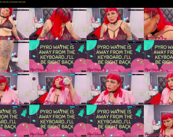 pyrowayne — 42 minute Chaturbate female cam capture, 720p, Jan 14, 2021