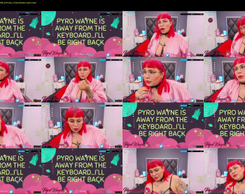 pyrowayne — 26 minute Chaturbate female cam capture, 720p, Jan 14, 2021