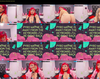 pyrowayne — 59 minute Chaturbate female cam capture, 720p, Jan 14, 2021
