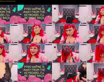pyrowayne — 59 minute Chaturbate female cam capture, 720p, Jan 15, 2021