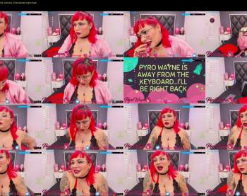 pyrowayne — 59 minute Chaturbate female cam capture, 720p, Jan 15, 2021