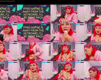 pyrowayne — 59 minute Chaturbate female cam capture, 720p, Jan 16, 2021