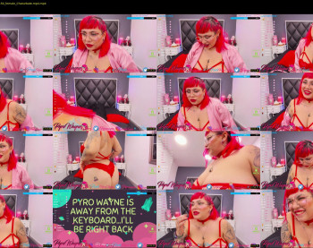 pyrowayne — 59 minute Chaturbate female cam capture, 720p, Jan 16, 2021