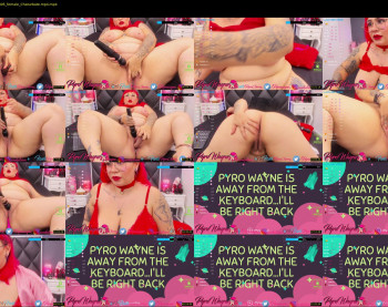 pyrowayne — 59 minute Chaturbate female cam capture, 720p, Jan 17, 2021