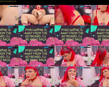 pyrowayne — 59 minute Chaturbate female cam capture, 720p, Jan 17, 2021