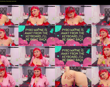 pyrowayne — 59 minute Chaturbate female cam capture, 720p, Jan 21, 2021
