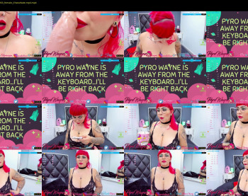 pyrowayne — 59 minute Chaturbate female cam capture, 720p, Mar 17, 2021