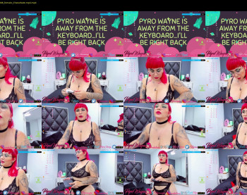 pyrowayne — 59 minute Chaturbate female cam capture, 720p, Mar 18, 2021