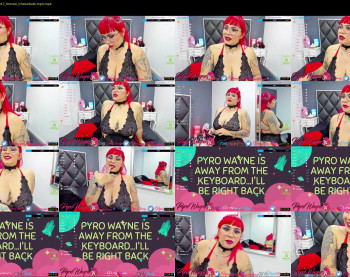 pyrowayne — 63 minute Chaturbate female cam capture, 720p, Mar 18, 2021