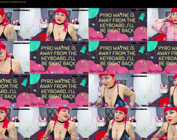 pyrowayne — 59 minute Chaturbate female cam capture, 720p, Mar 19, 2021