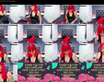 pyrowayne — 23 minute Chaturbate female cam capture, 720p, Mar 21, 2021