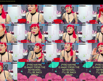 pyrowayne — 59 minute Chaturbate female cam capture, 720p, Mar 24, 2021