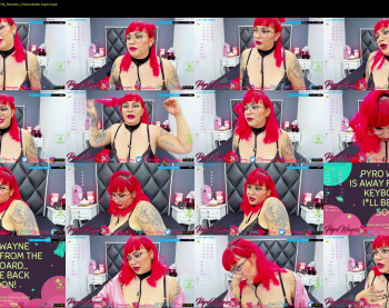 pyrowayne — 59 minute Chaturbate female cam capture, 720p, Mar 25, 2021
