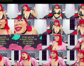 pyrowayne — 59 minute Chaturbate female cam capture, 720p, Mar 25, 2021