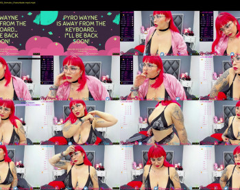 pyrowayne — 59 minute Chaturbate female cam capture, 720p, Mar 25, 2021