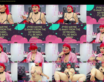 pyrowayne — 59 minute Chaturbate female cam capture, 720p, Mar 28, 2021