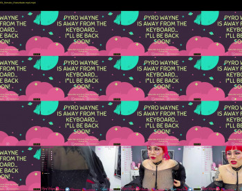 pyrowayne — 7 minute Chaturbate female cam capture, 720p, Mar 28, 2021