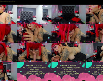 pyrowayne — 42 minute Chaturbate female cam capture, 720p, Mar 29, 2021