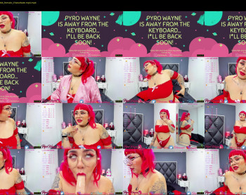 pyrowayne — 59 minute Chaturbate female cam capture, 720p, Apr 1, 2021