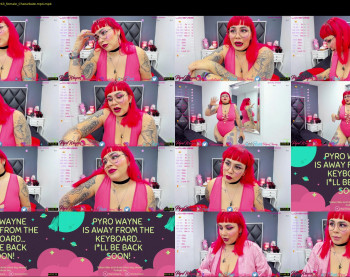 pyrowayne — 59 minute Chaturbate female cam capture, 720p, Apr 2, 2021