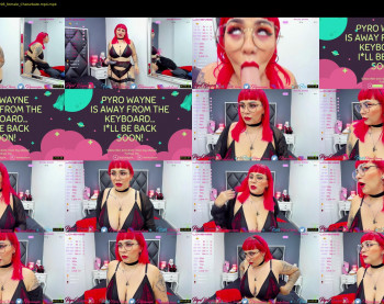 pyrowayne — 59 minute Chaturbate female cam capture, 720p, Apr 3, 2021