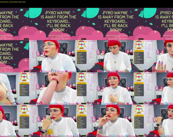 pyrowayne — 59 minute Chaturbate female cam capture, 720p, Apr 8, 2021