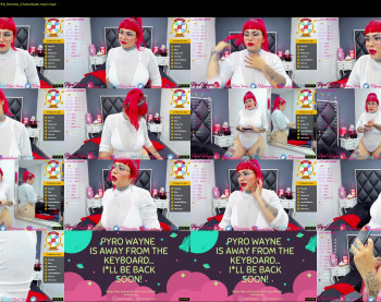 pyrowayne — 59 minute Chaturbate female cam capture, 720p, Apr 8, 2021