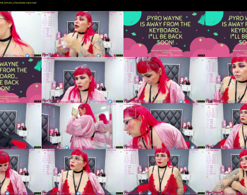 pyrowayne — 59 minute Chaturbate female cam capture, 720p, Apr 9, 2021