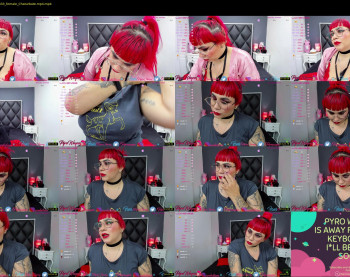 pyrowayne — 33 minute Chaturbate female cam capture, 720p, Apr 9, 2021