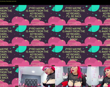 pyrowayne — 16 minute Chaturbate female cam capture, 720p, Apr 11, 2021