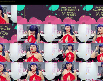 pyrowayne — 59 minute Chaturbate female cam capture, 720p, Apr 14, 2021